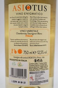 Asio Otus - VINO VARIETALE Weiß -Der Schnapsstodl Verkäufe dsc02252