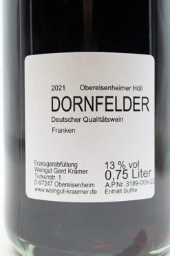Weingut Krämer - DORNFELDER Love 2021 -Der Schnapsstodl Verkäufe dsc02269