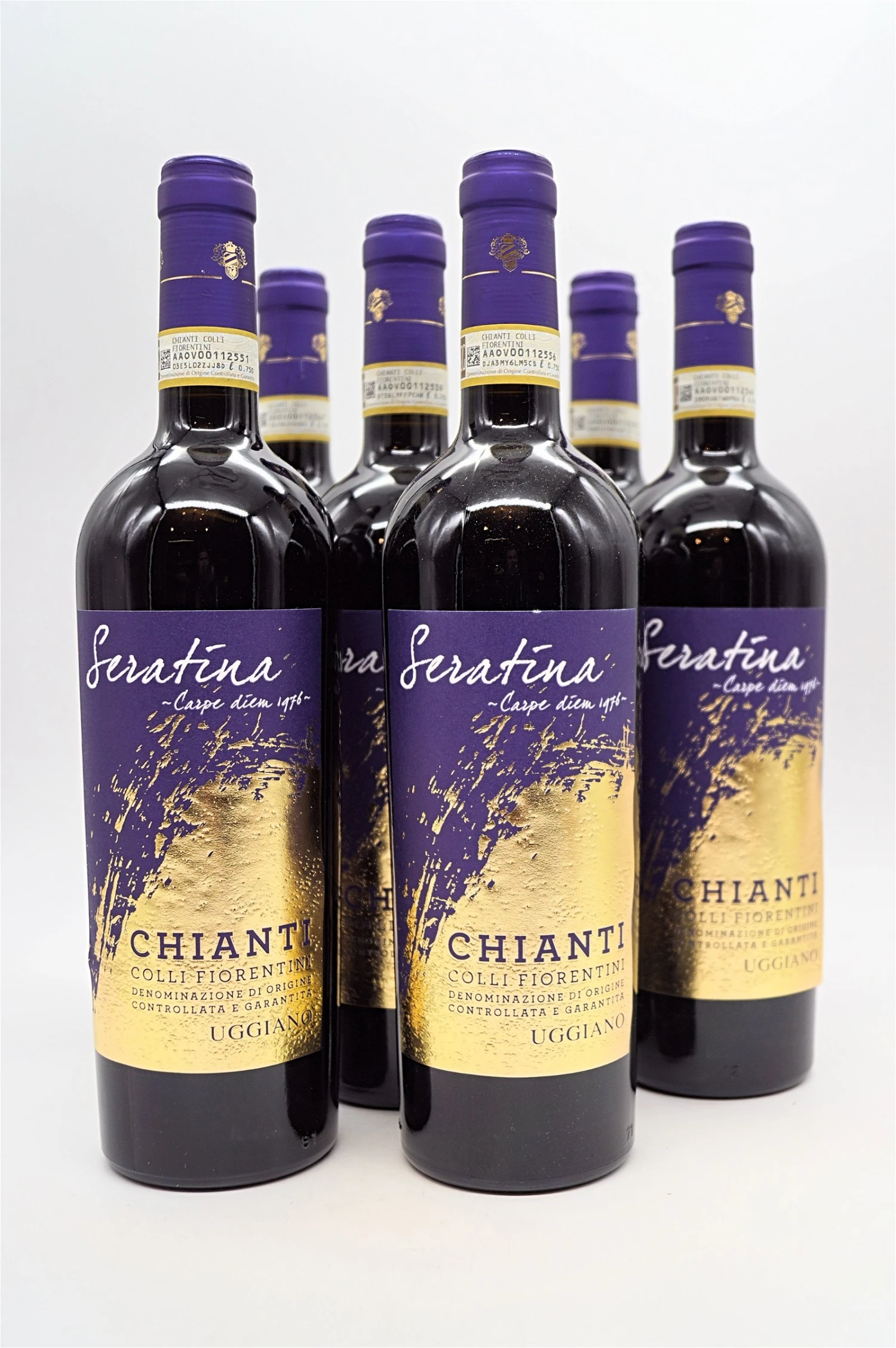 Uggiano - Chianti Colli Fiorentini DOCG Seratina 6xFl. Sparset 1 Uggiano - Chianti Colli Fiorentini DOCG Seratina 6xFl. Sparset