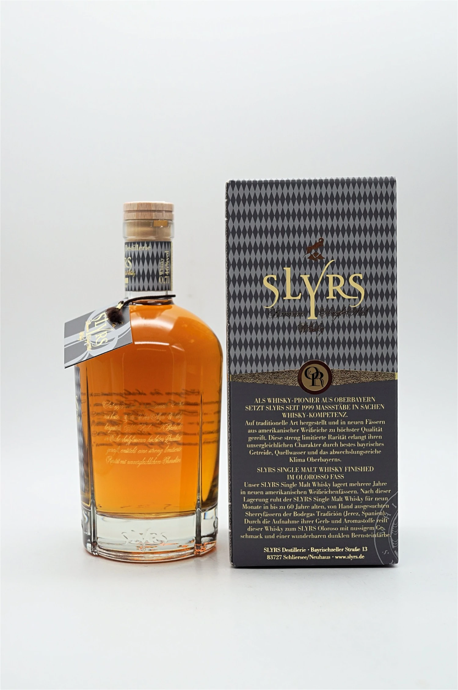 Slyrs - Single Malt Whisky Oloroso Cask Finishing 2 Slyrs - Single Malt Whisky Oloroso Cask Finishing – Bild 2