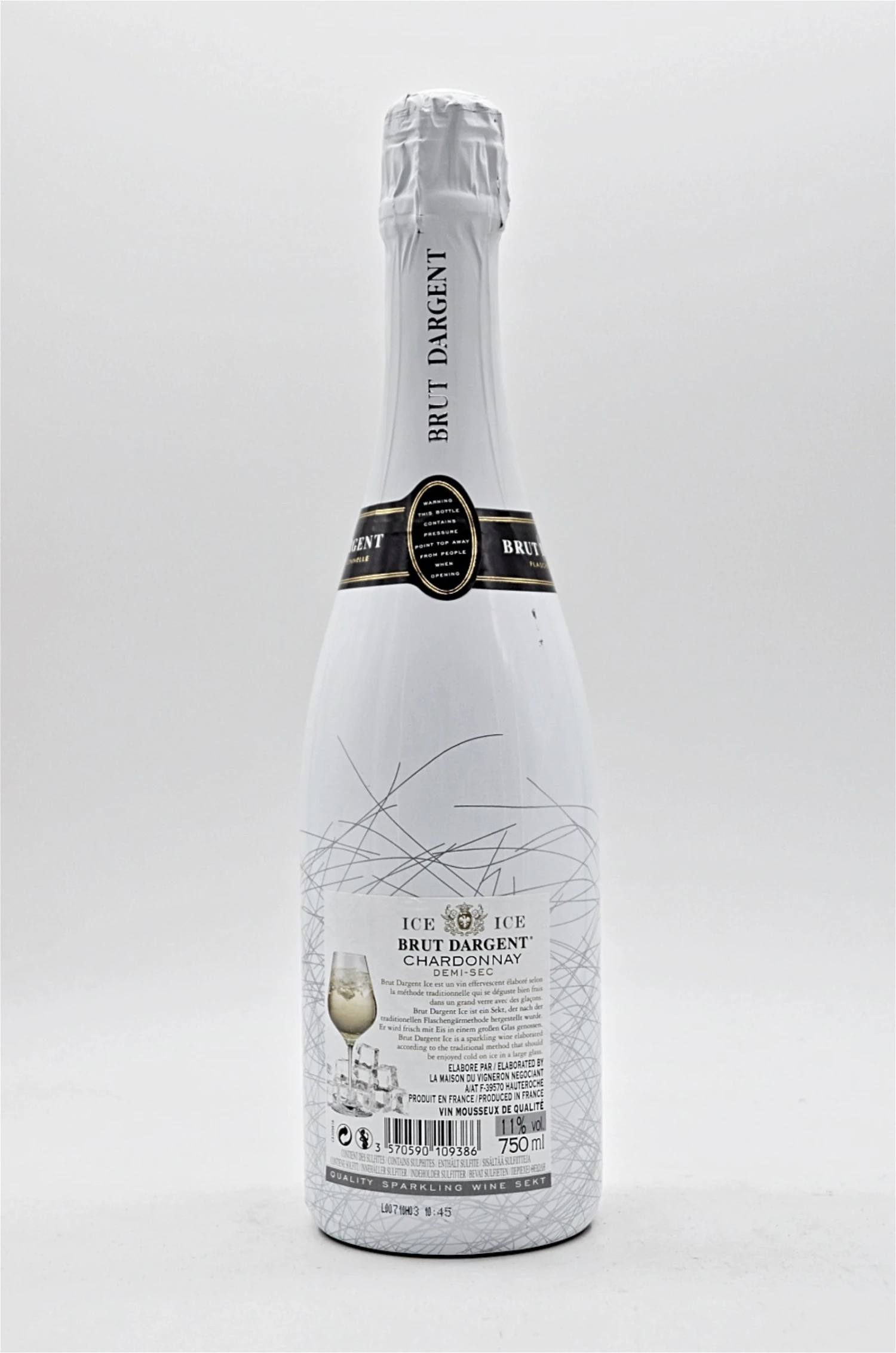 Brut Dargent - Chardonnay Demi Sec ICE 2 Brut Dargent - Chardonnay Demi Sec ICE – Bild 2