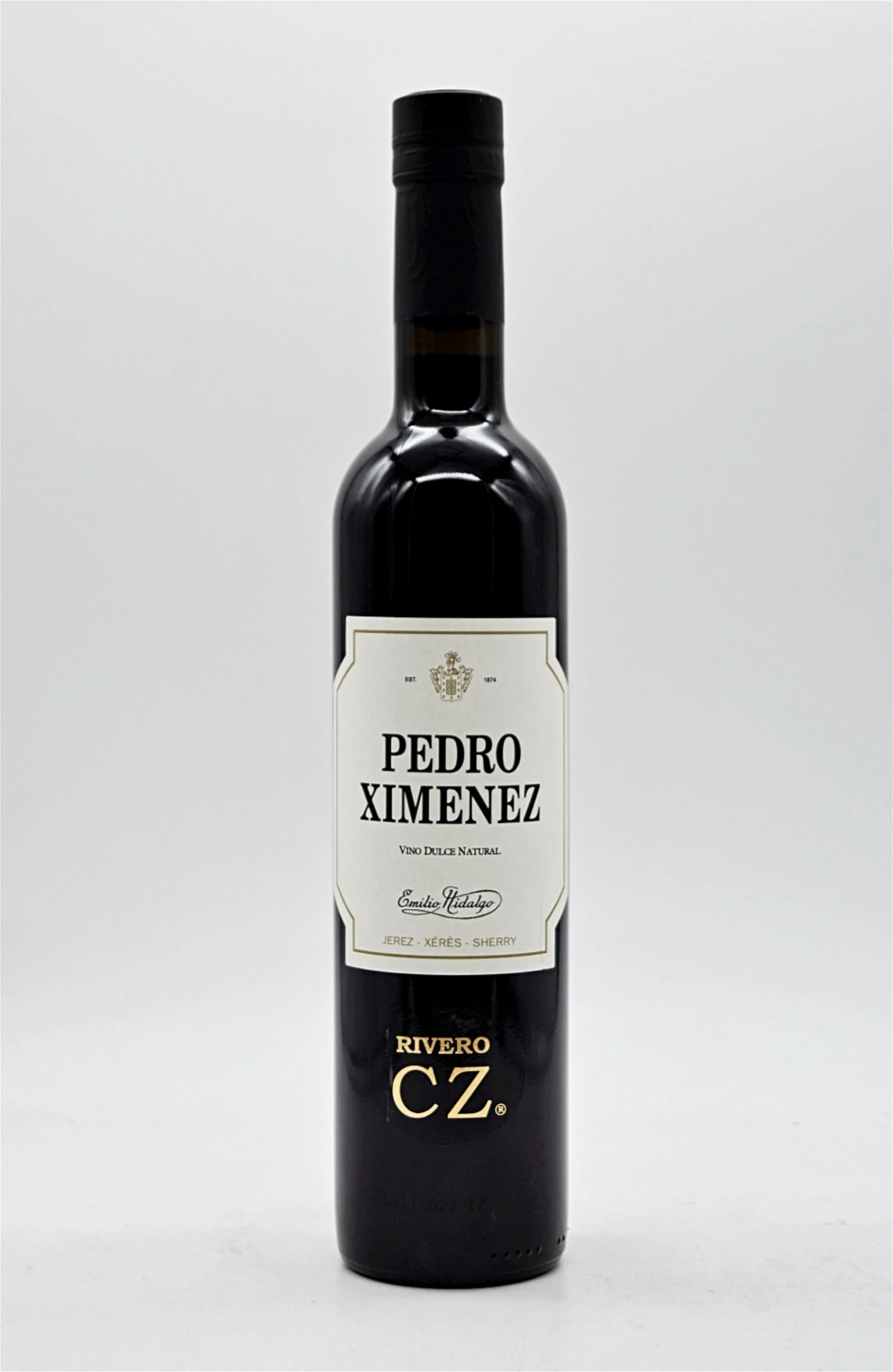 Emilio Hidalgo - Pedro Ximenez Sherry 1 Emilio Hidalgo - Pedro Ximenez Sherry