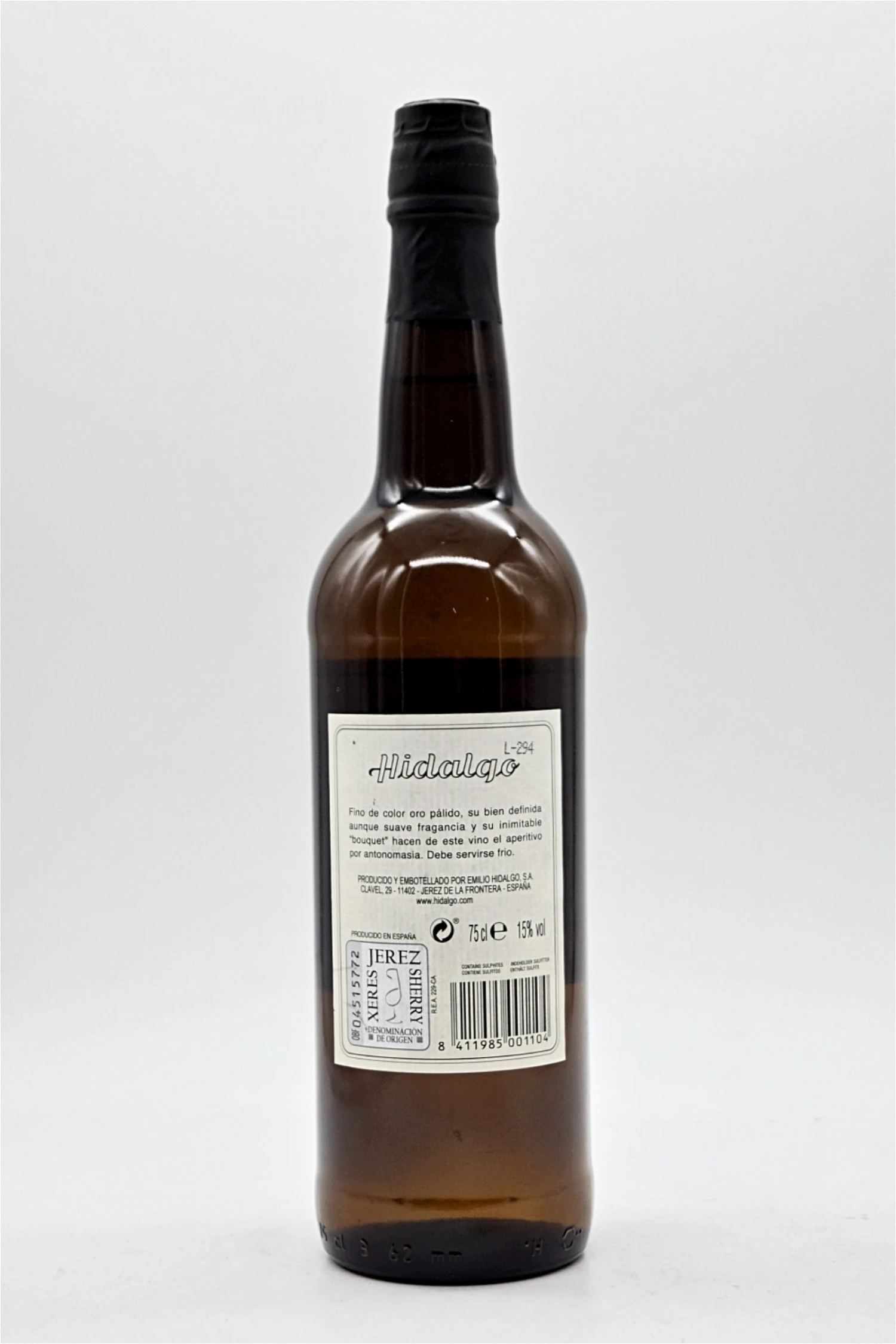 Emilio Hidalgo - Fine Seco Sherry 2 Emilio Hidalgo - Fine Seco Sherry – Bild 2