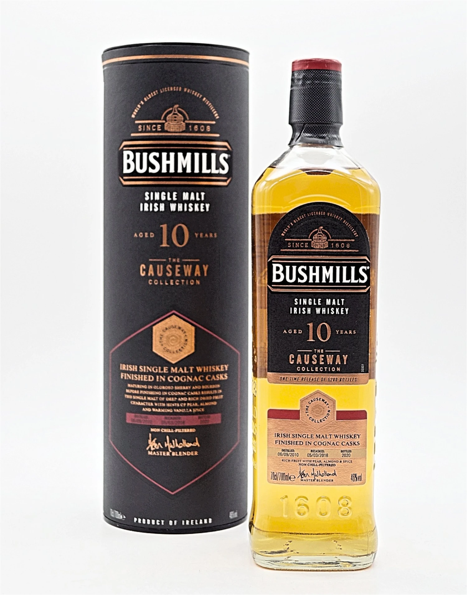 Bushmills - 10 Jahre Causeway Collection Irish Single Malt Whiskey