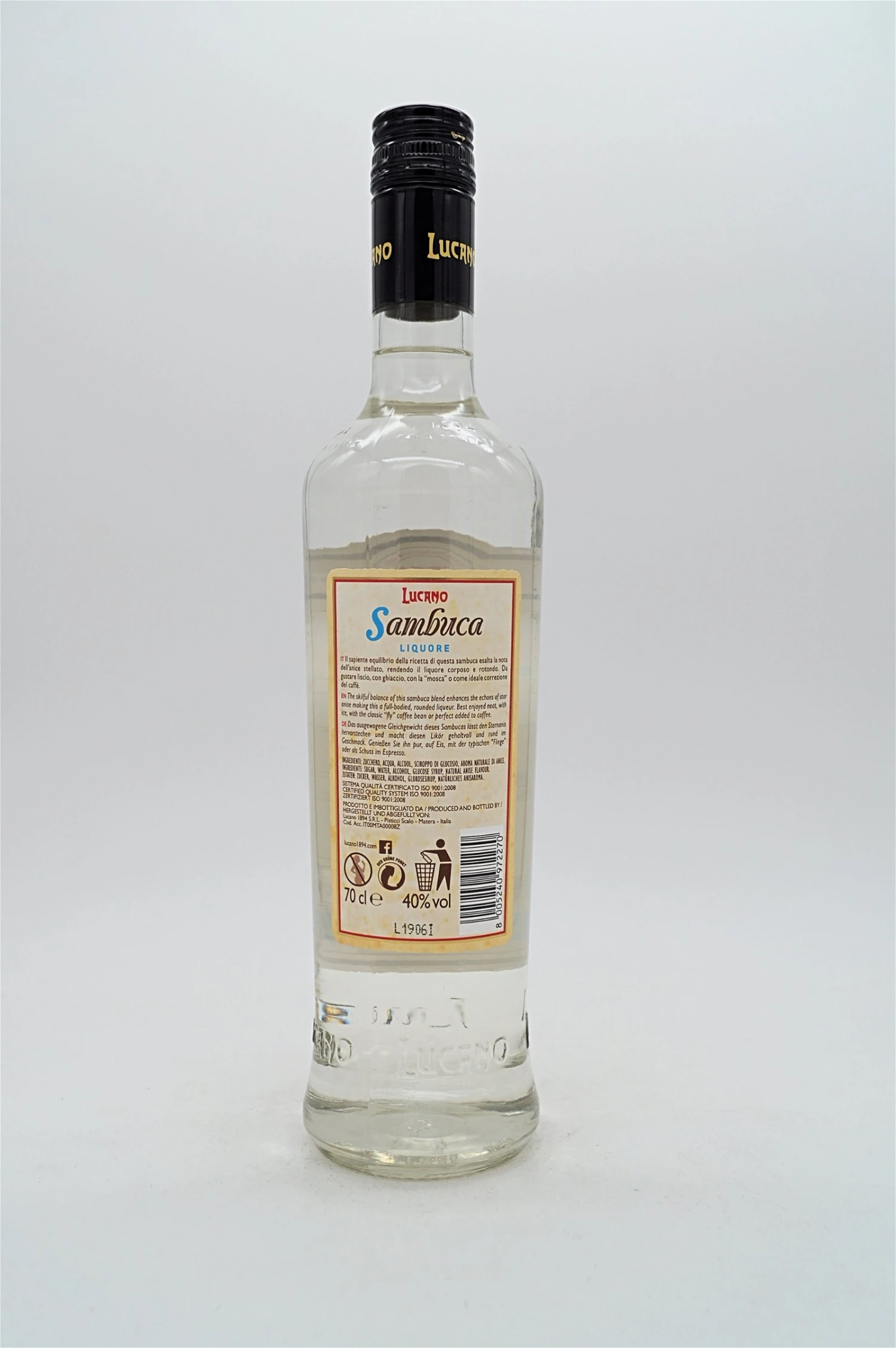 Lucano - Sambuca Liquore 2 Lucano - Sambuca Liquore – Bild 2