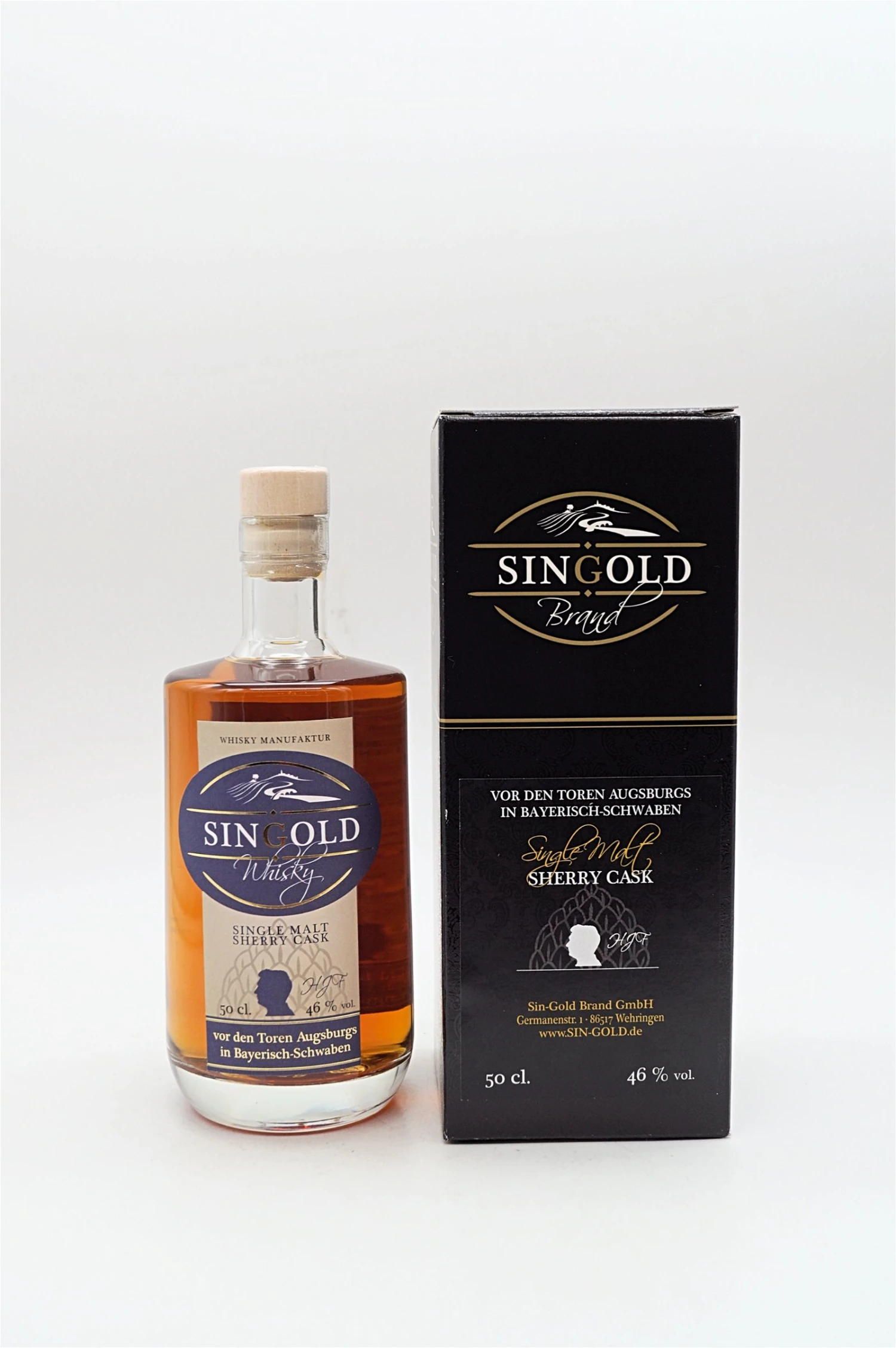 SinGold - Single Malt Sherry Cask Whisky 1 SinGold - Single Malt Sherry Cask Whisky