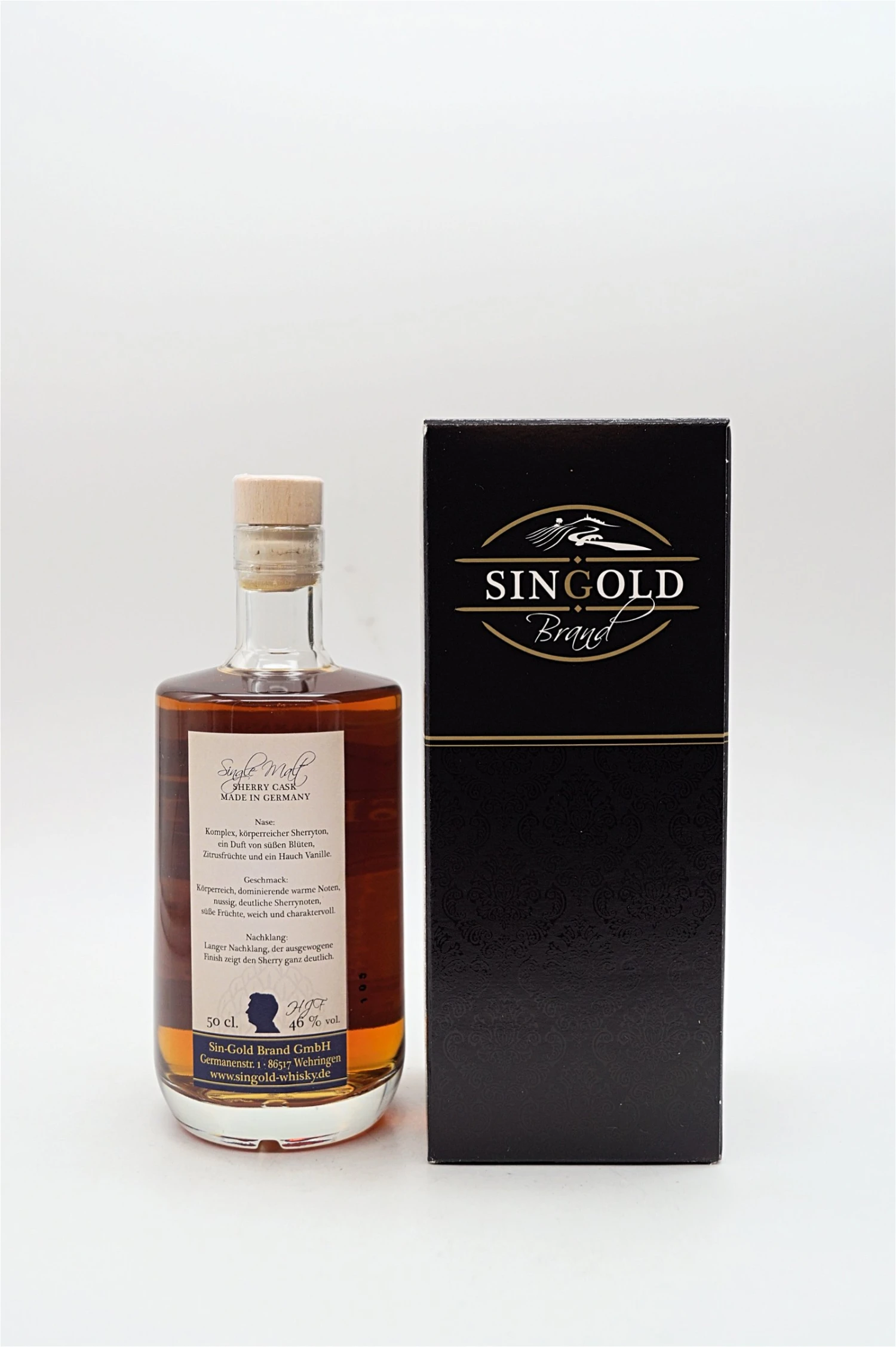 SinGold - Single Malt Sherry Cask Whisky 2 SinGold - Single Malt Sherry Cask Whisky – Bild 2
