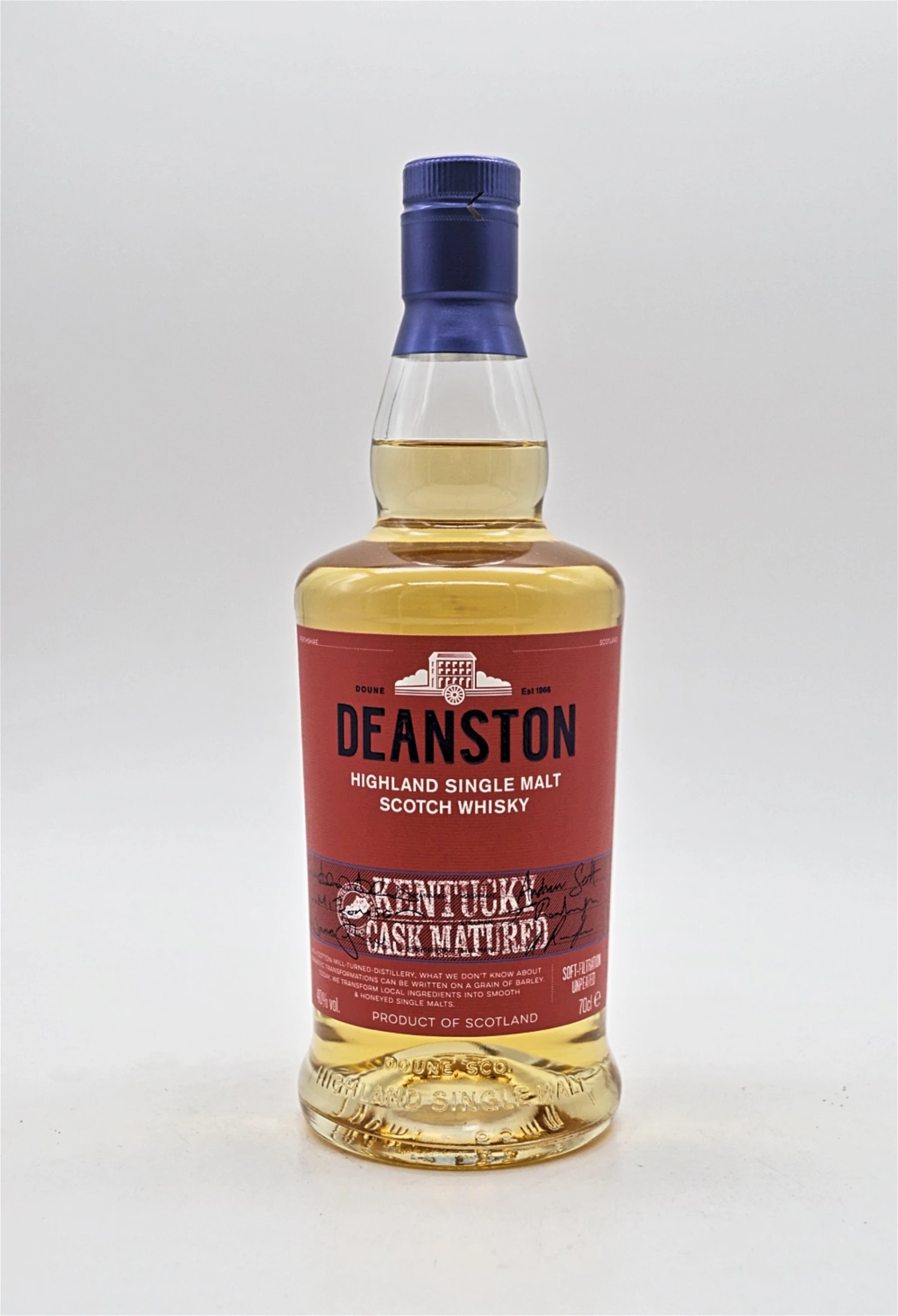 Deanston - Kentucky Cask Matured Highland Single Malt Scotch Whisky 1 Deanston - Kentucky Cask Matured Highland Single Malt Scotch Whisky
