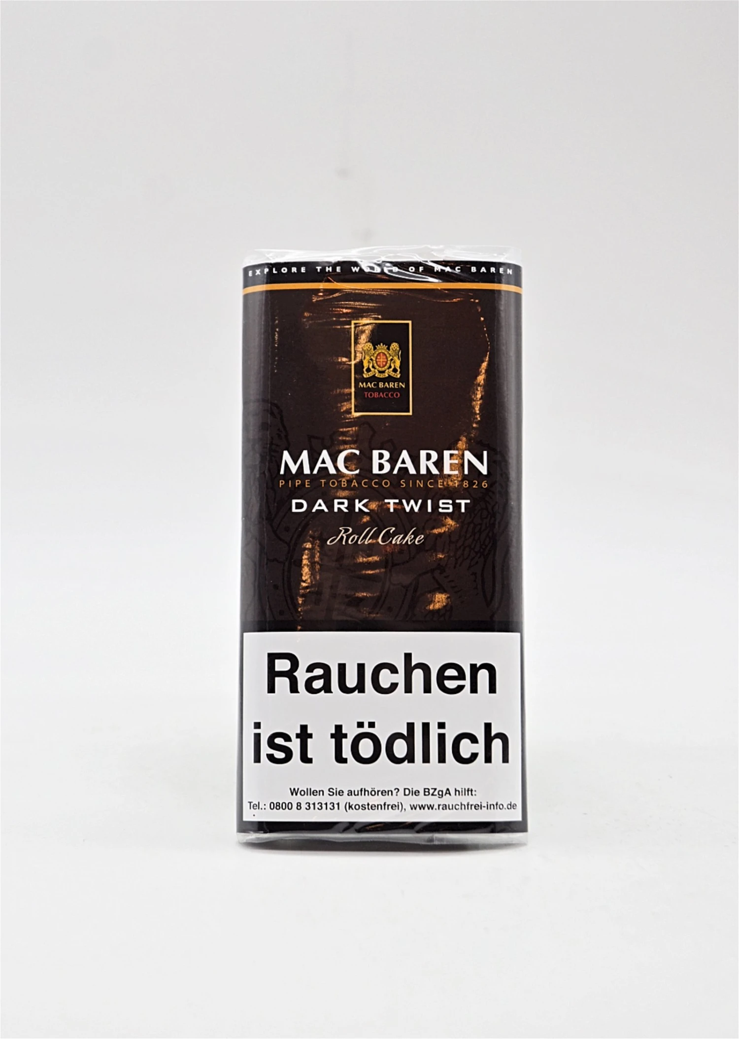 Mac Baren - Dark Twist Roll Cake 50g 1 Mac Baren - Dark Twist Roll Cake 50g