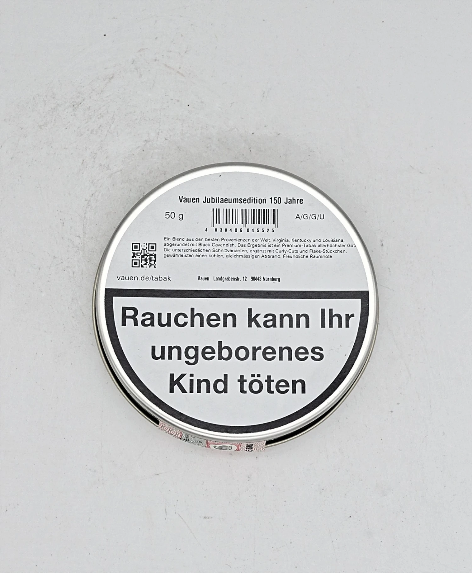 Vauen - Jubiläumsedition 150 Jahre 50g Dose 2 Vauen - Jubiläumsedition 150 Jahre 50g Dose – Bild 2