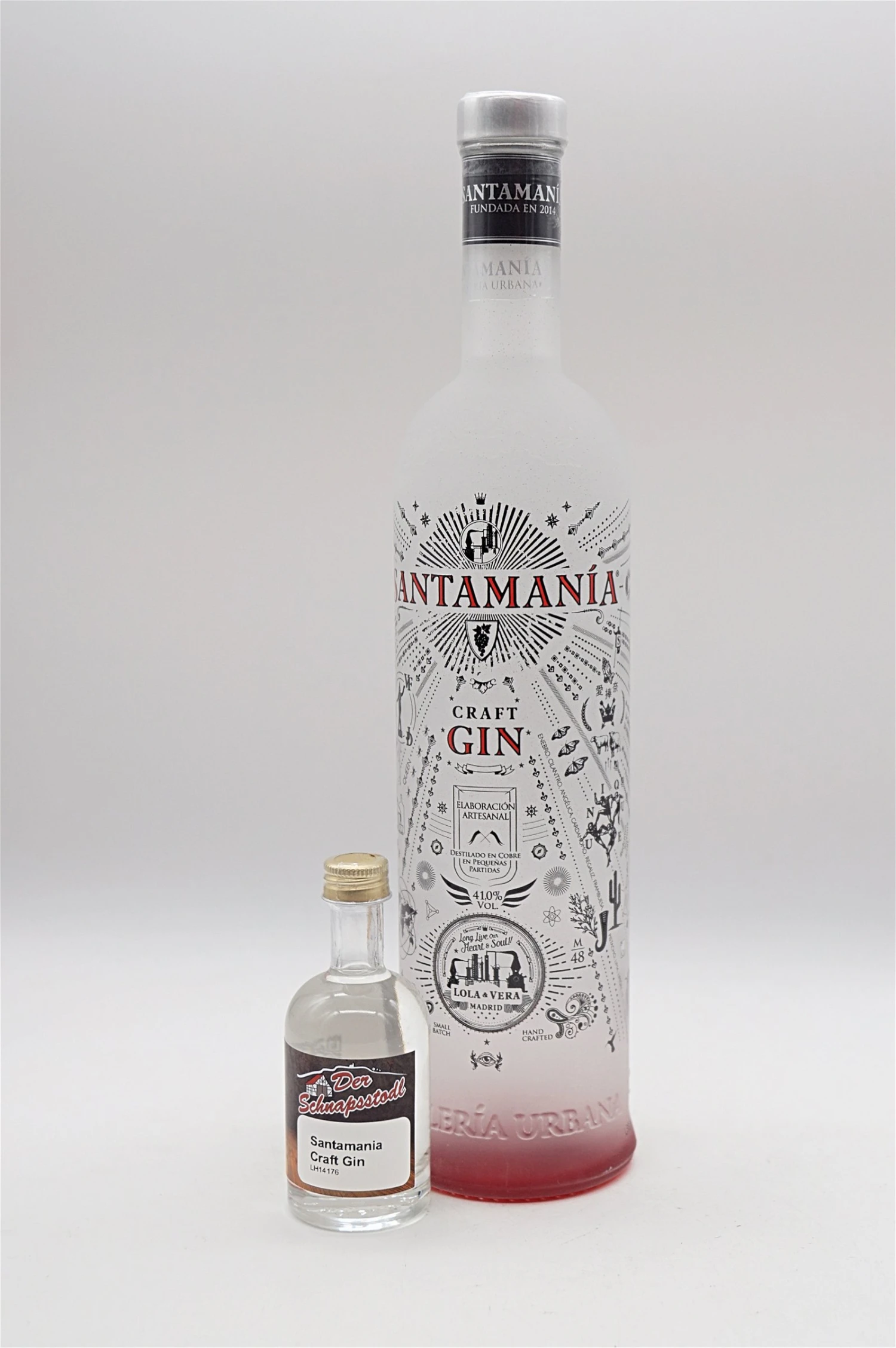 Santamania - Craft Gin Sample 50 Ml 1 Santamania - Craft Gin Sample 50 Ml