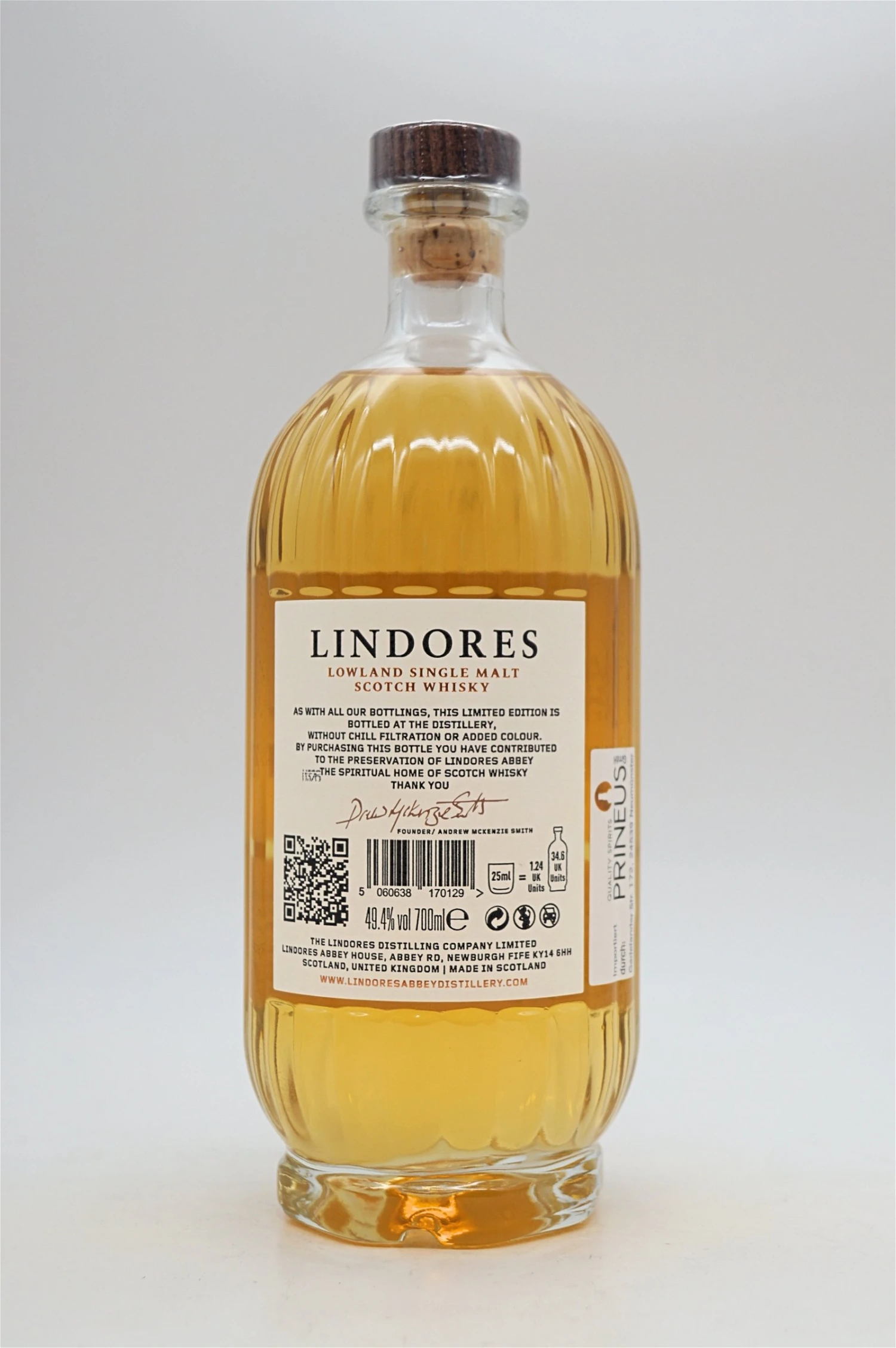 Lindores Abbey Distillery - Cask Of Lindores Bourbon 2 Lindores Abbey Distillery - Cask Of Lindores Bourbon – Bild 2