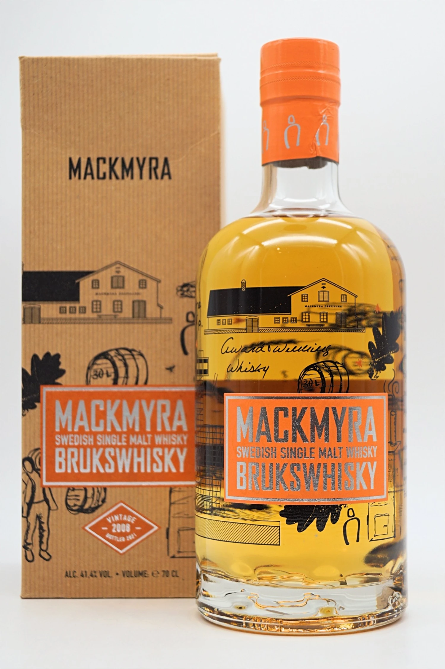 Mackmyra - Brukswhisky Vintage 2008-2021 Swedish Single Malt Whisky 1 Mackmyra - Brukswhisky Vintage 2008-2021 Swedish Single Malt Whisky