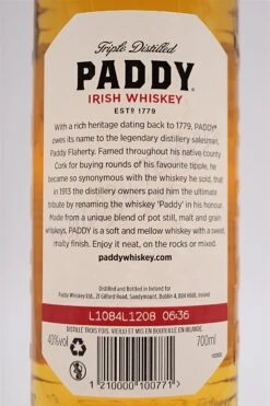 Paddy - Irish Whiskey -Der Schnapsstodl Verkäufe dsc08026z19lvthj9a9t6