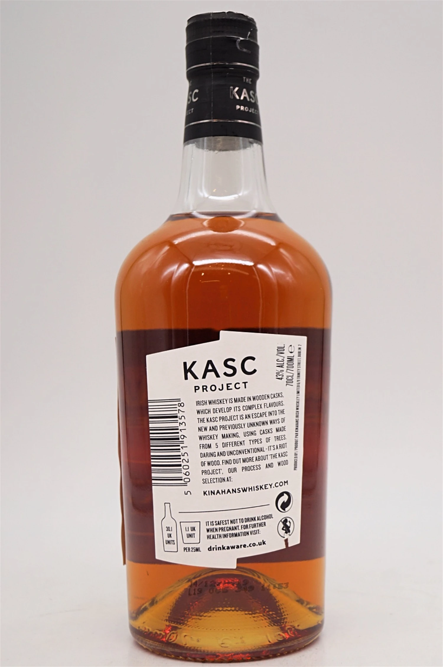 Kinahans - The Kasc Project Irish Whiskey 2 Kinahans - The Kasc Project Irish Whiskey – Bild 2