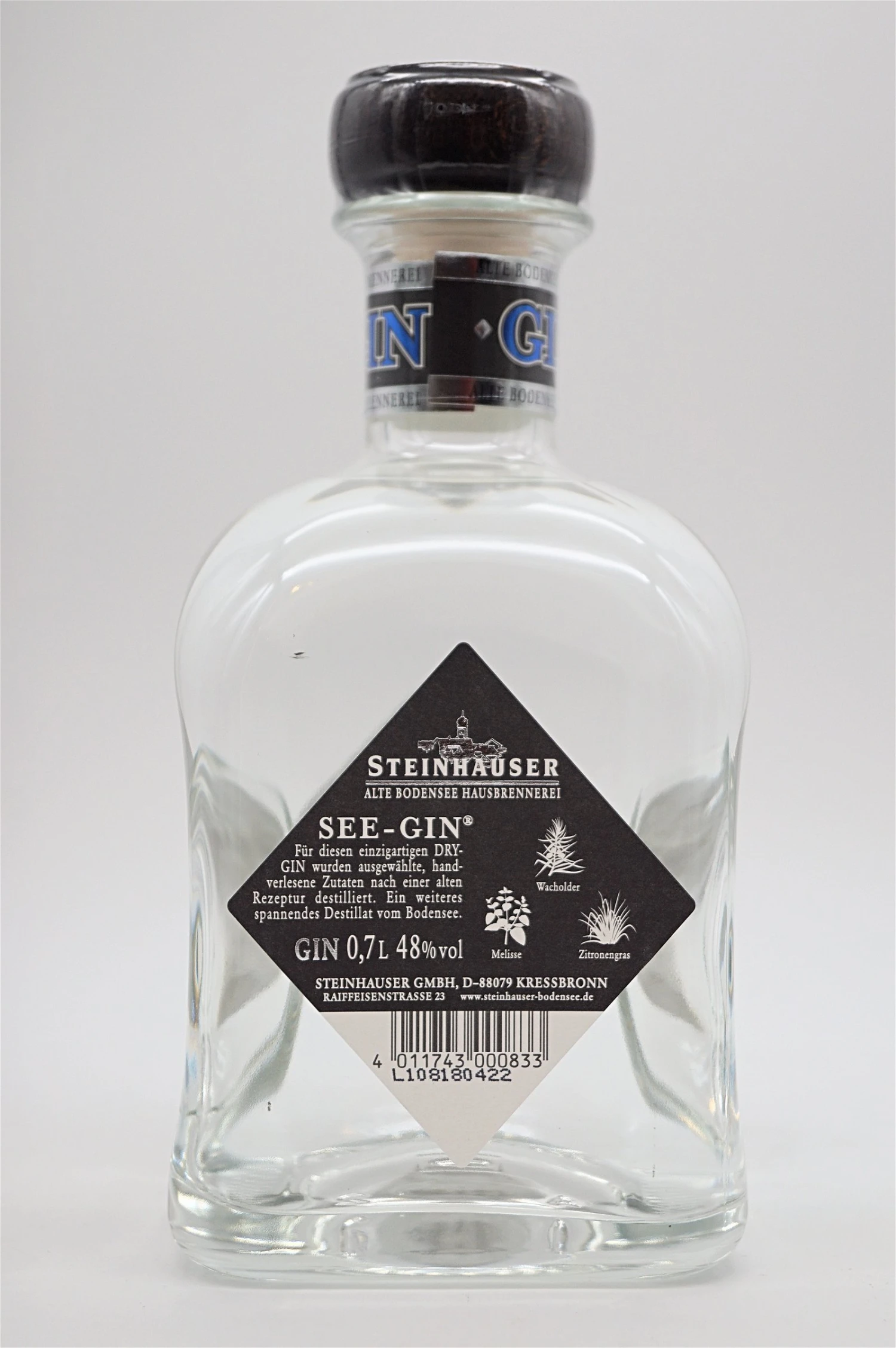 Steinhauser - See Gin Blue London Dry Gin 2 Steinhauser - See Gin Blue London Dry Gin – Bild 2