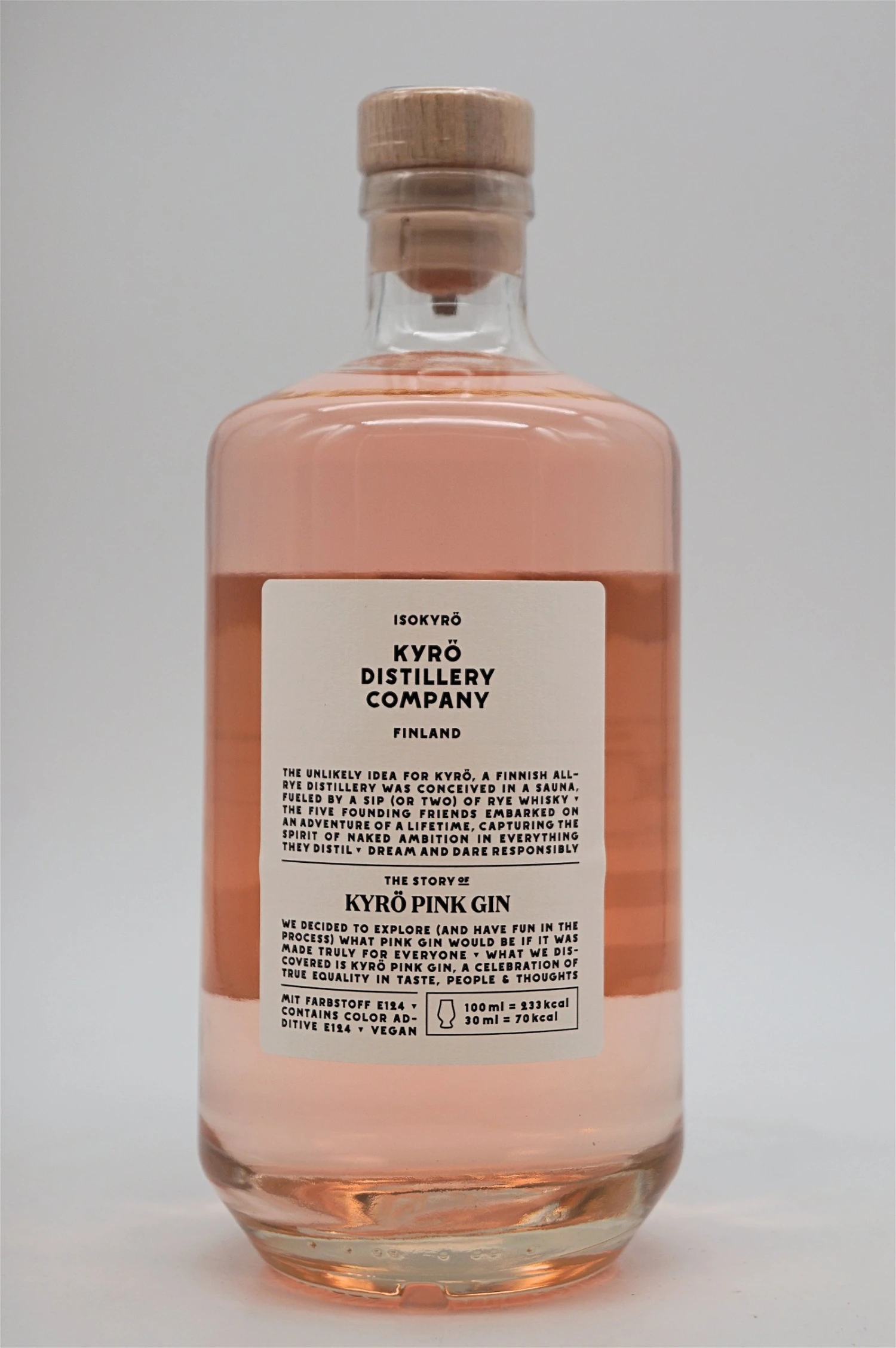 Kyrö - Pink Gin 2 Kyrö - Pink Gin – Bild 2