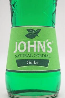 Johns - Gurke Sirup -Der Schnapsstodl Verkäufe dsc08554
