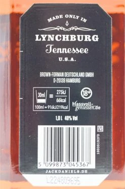 Jack Daniels - Old No 7 Tennessee Whiskey 1L 10 Jack Daniels - Old No 7 Tennessee Whiskey 1L -Der Schnapsstodl Verkäufe dsc08671