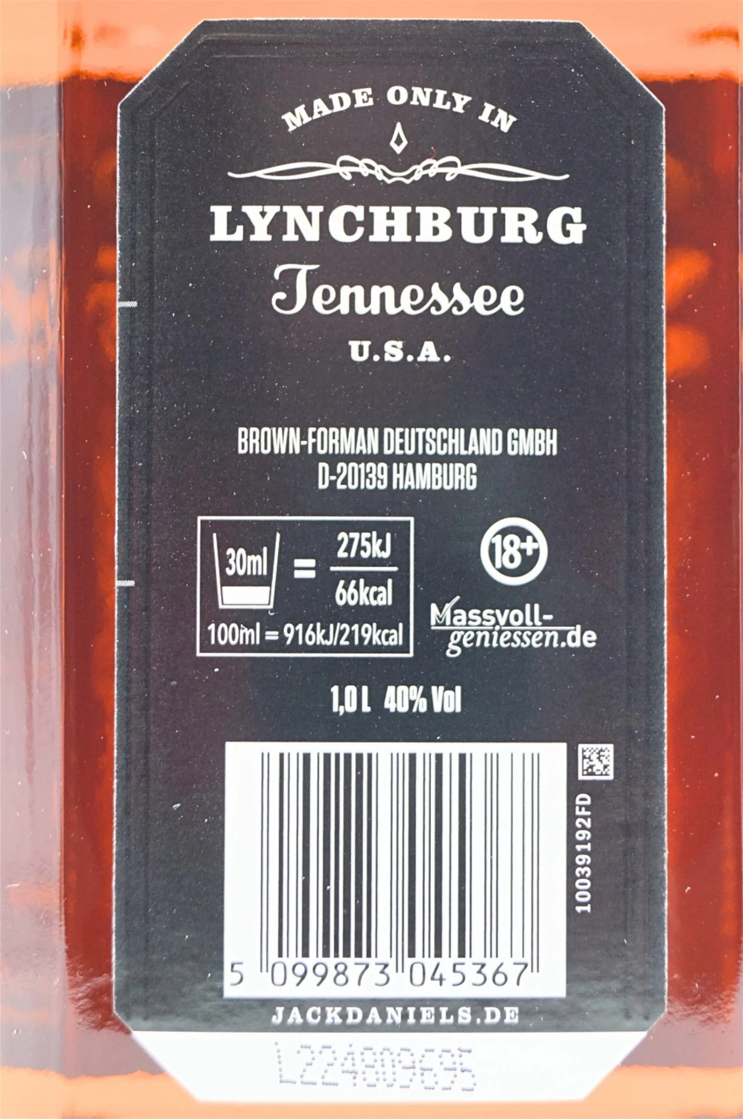 Jack Daniels - Old No 7 Tennessee Whiskey 1L 5 Jack Daniels - Old No 7 Tennessee Whiskey 1L – Bild 5