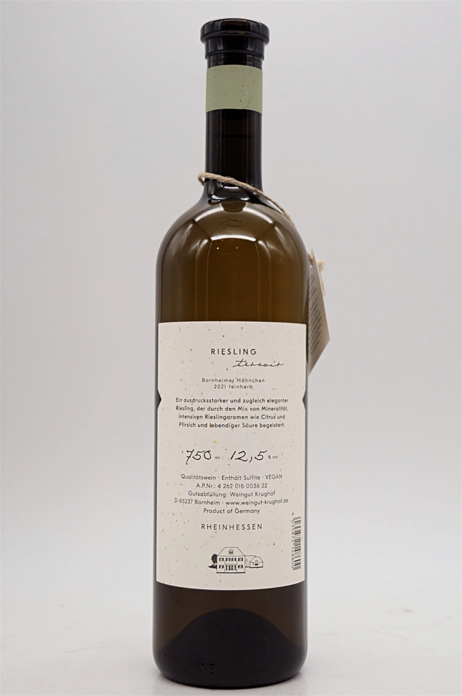 Weingut Krughof - RIESLING Feinherb 2021 2 Weingut Krughof - RIESLING Feinherb 2021 – Bild 2