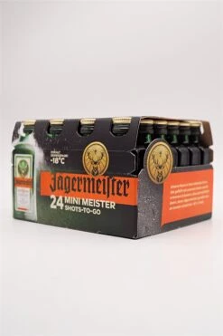 Jägermeister - Kräuterlikör 24er-Pack 0,02 Liter