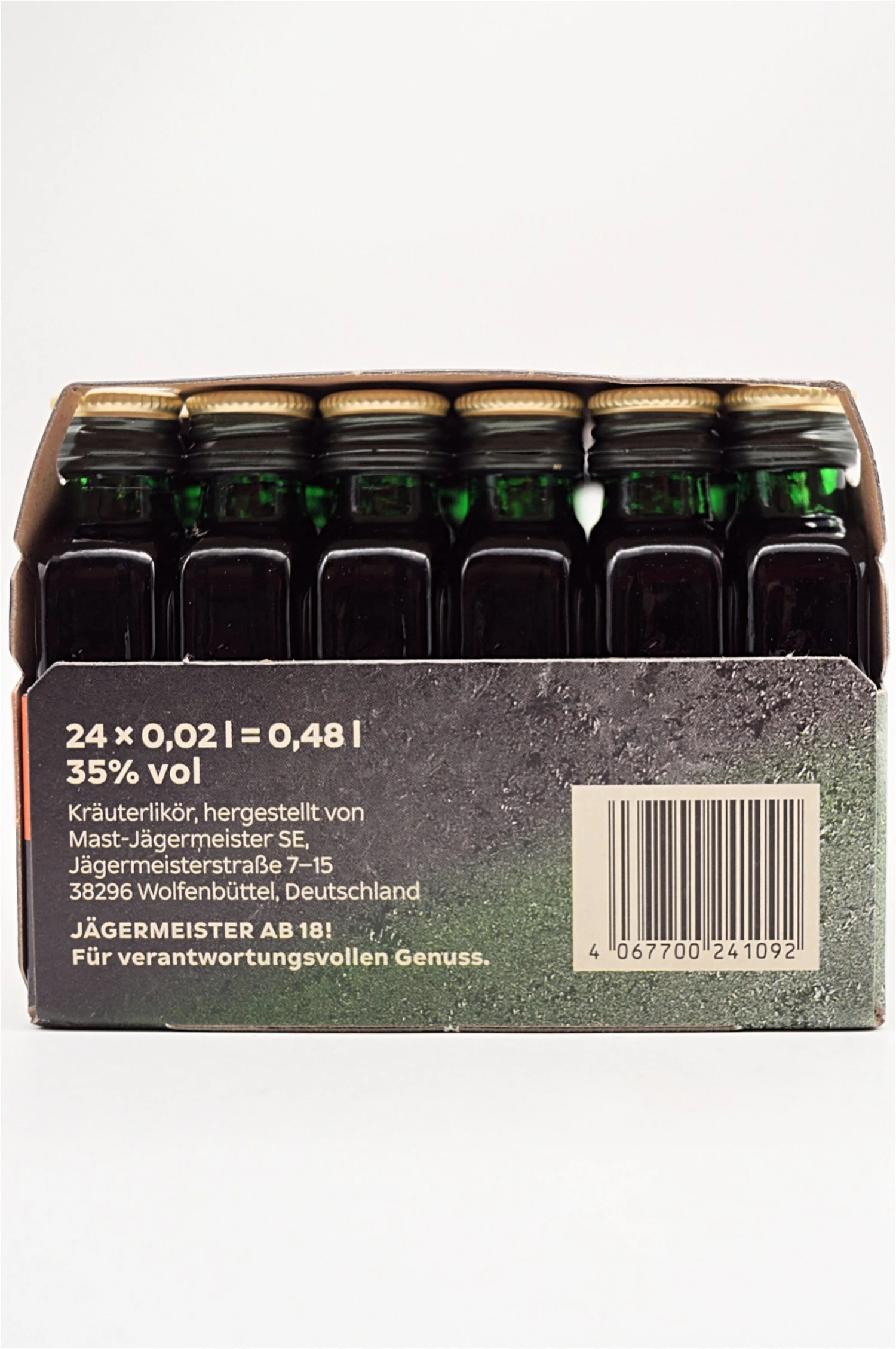 Jägermeister - Kräuterlikör 24er-Pack 0,02 Liter 3 Jägermeister - Kräuterlikör 24er-Pack 0,02 Liter – Bild 3