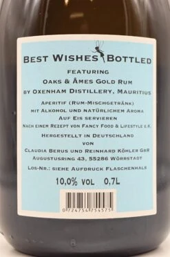 Oaks & Ames - Mauritius Sundowner 8 Oaks & Ames - Mauritius Sundowner -Der Schnapsstodl Verkäufe dsc08895