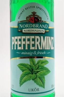 Echter Nordhäuser - Pfefferminzlikör -Der Schnapsstodl Verkäufe dsc09070