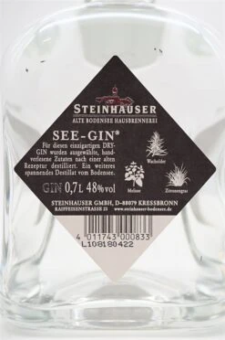 Steinhauser - See Gin Blue London Dry Gin In Geschenkbox -Der Schnapsstodl Verkäufe dsc09144