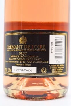 Bouvet - Cremant De Loire Brut Rose -Der Schnapsstodl Verkäufe dsc09252