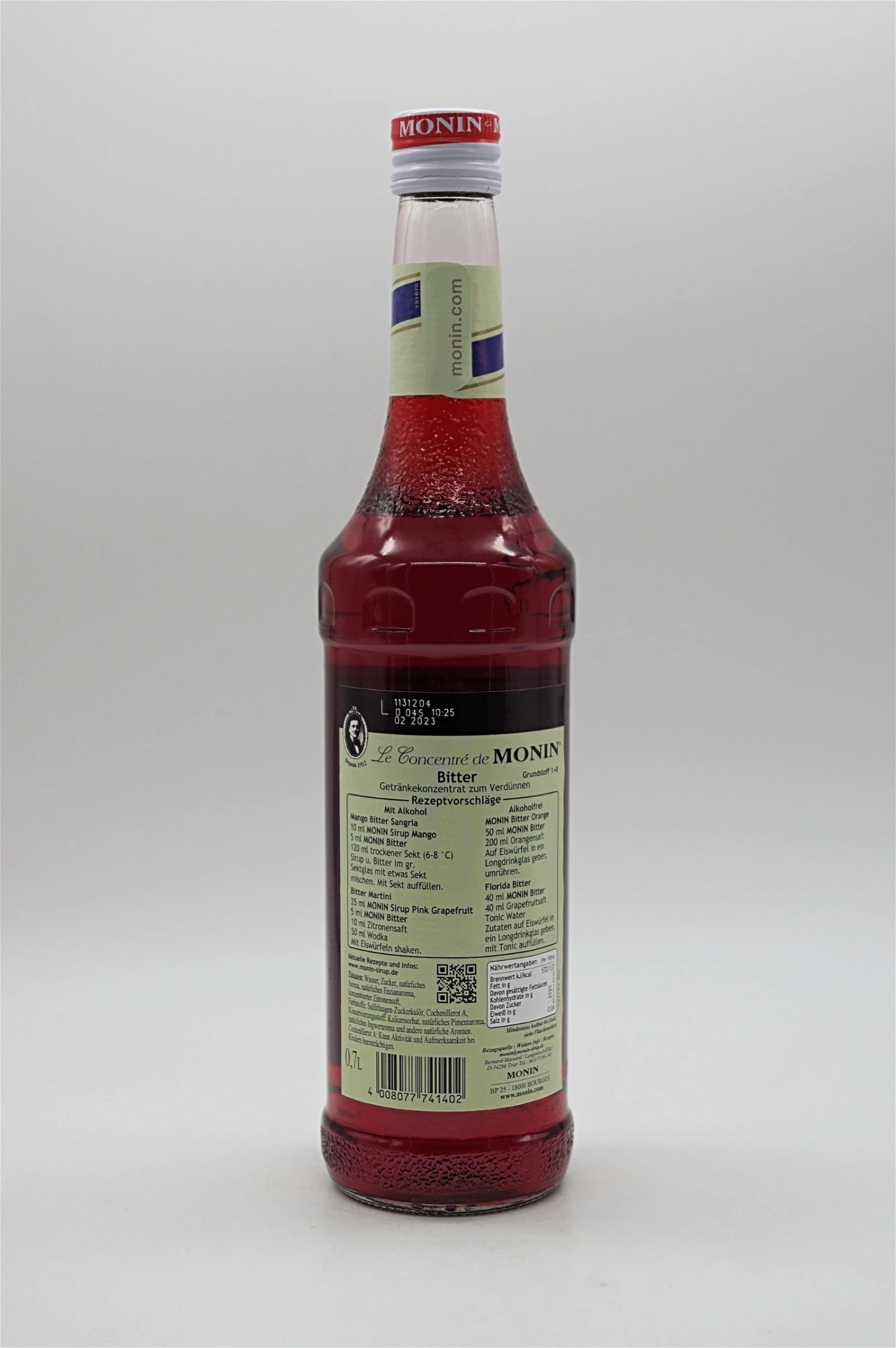 Monin - Bitter Aperitif Sirup 2 Monin - Bitter Aperitif Sirup – Bild 2