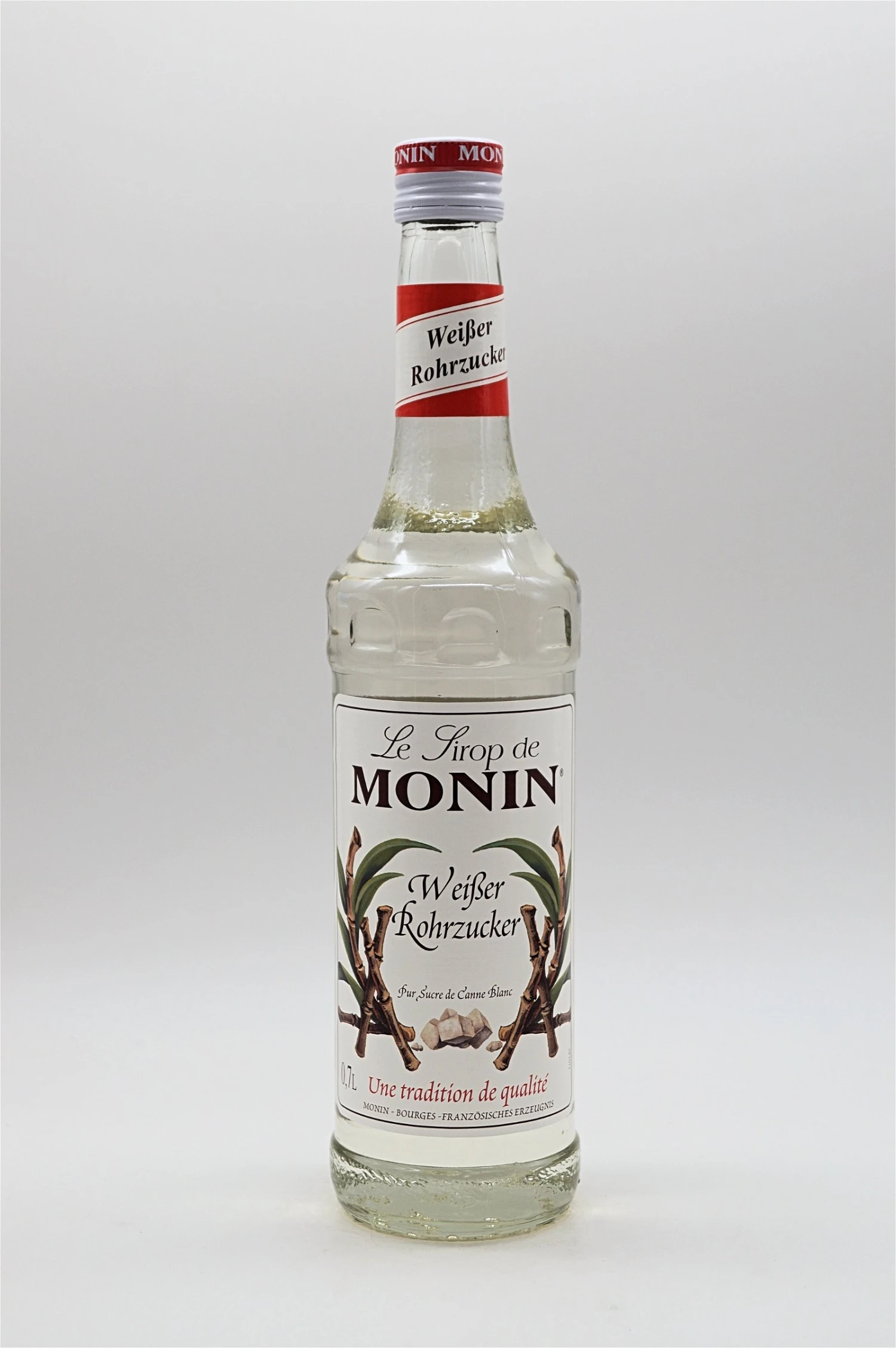 Monin - Weißer Rohrzucker Sirup 1 Monin - Weißer Rohrzucker Sirup
