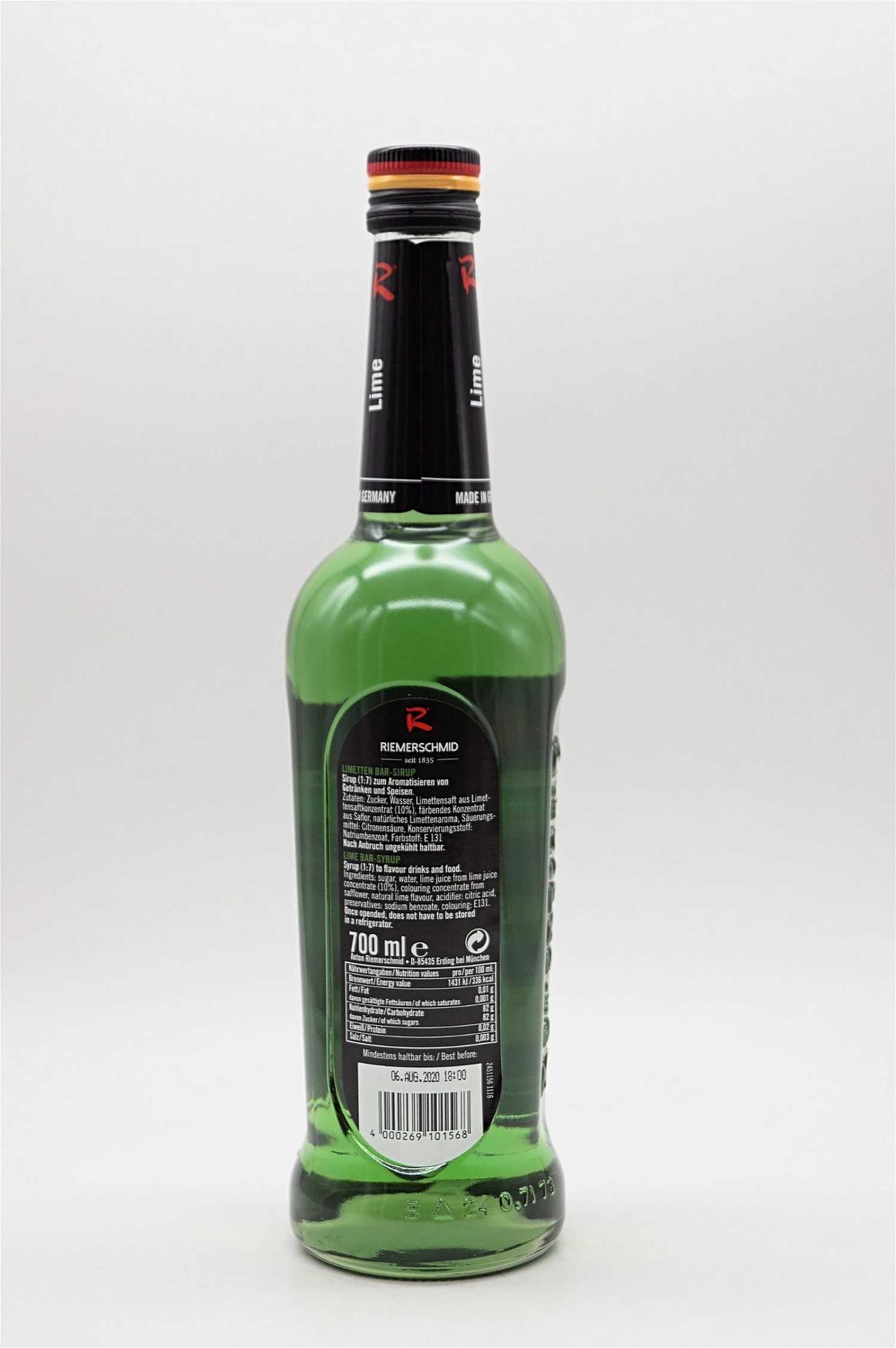 Riemerschmid - Limette Sirup 2 Riemerschmid - Limette Sirup – Bild 2