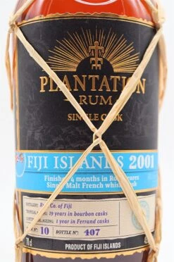 Plantation Rum - Fiji Islands 2001 Rozelieures Single Malt French Whisky Cask Finish -Der Schnapsstodl Verkäufe dsc09491