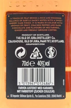 Jura - 10 Jahre Single Malt Scotch Whisky 10 Jura - 10 Jahre Single Malt Scotch Whisky -Der Schnapsstodl Verkäufe dsc09574 1