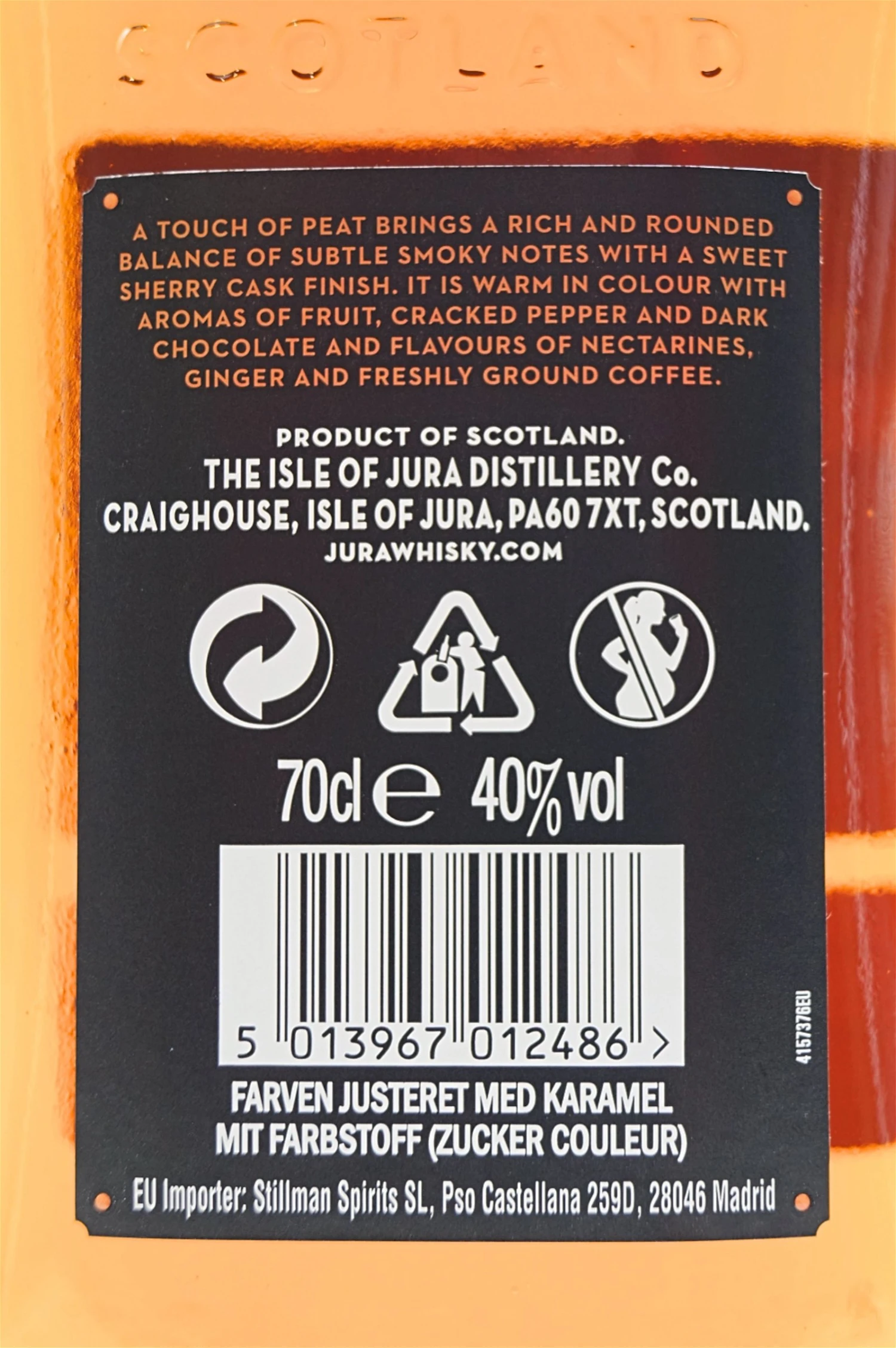 Jura - 10 Jahre Single Malt Scotch Whisky 5 Jura - 10 Jahre Single Malt Scotch Whisky – Bild 5