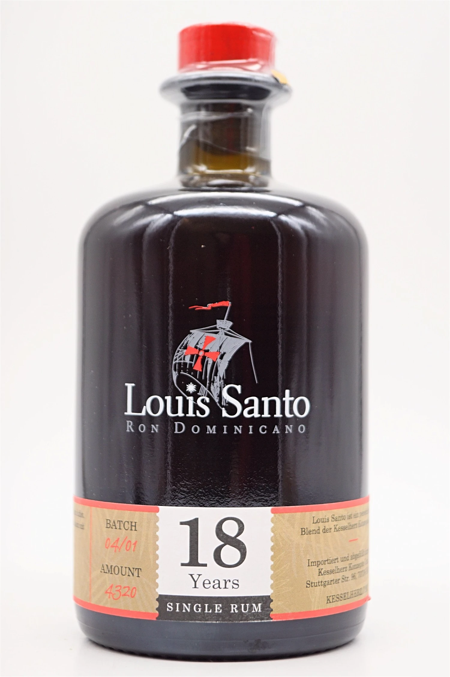 Louis Santo - 18 Jahre Single Rum Batch 04/01 1 Louis Santo - 18 Jahre Single Rum Batch 04/01