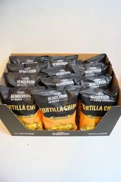 Henderson & Sons - Tortilla Chips Nacho Cheese 12x450g Sparset
