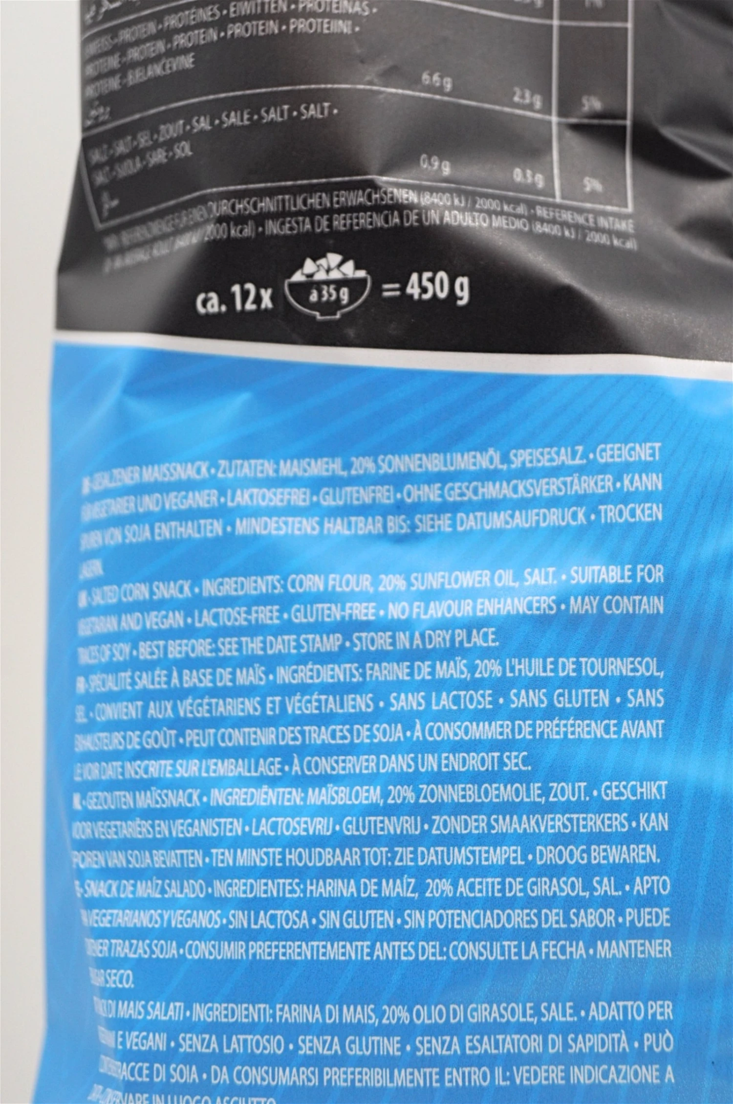 Henderson & Sons - Tortilla Chips Salty Natural 12x450g Sparset 4 Henderson & Sons - Tortilla Chips Salty Natural 12x450g Sparset – Bild 4