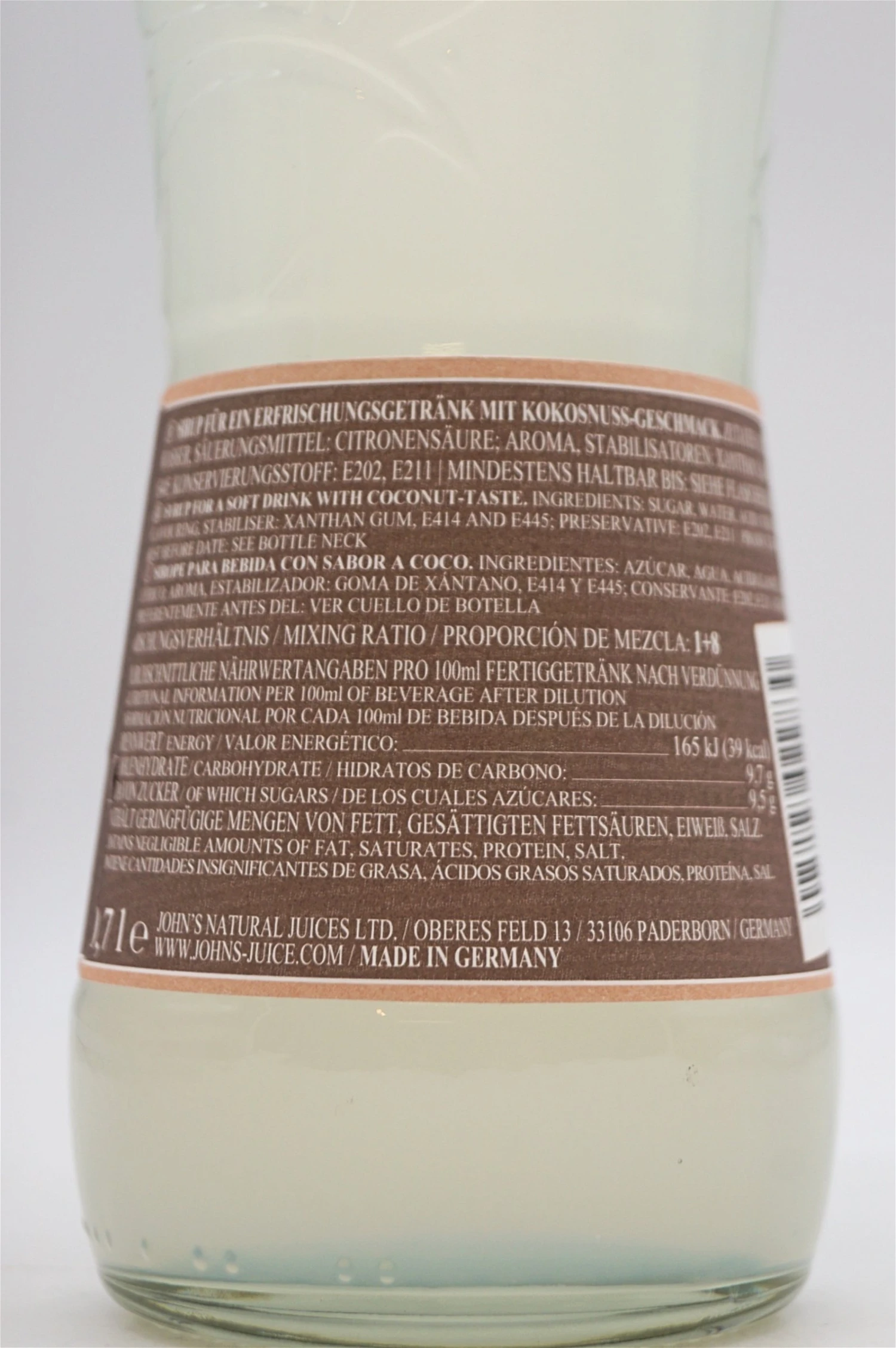 Johns - Cocos Sirup 4 Johns - Cocos Sirup – Bild 4