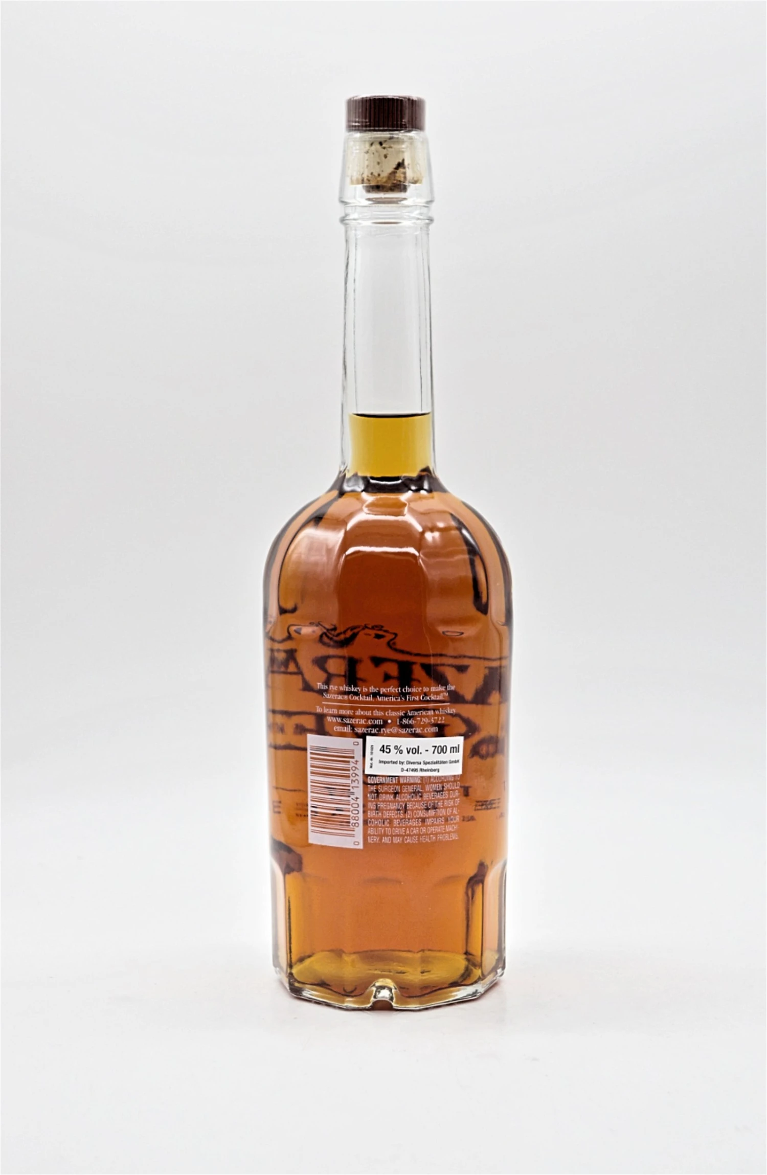 Sazerac - Straight Rye Whiskey 2 Sazerac - Straight Rye Whiskey – Bild 2