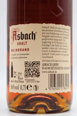 Asbach - Uralt -Der Schnapsstodl Verkäufe dsc09823