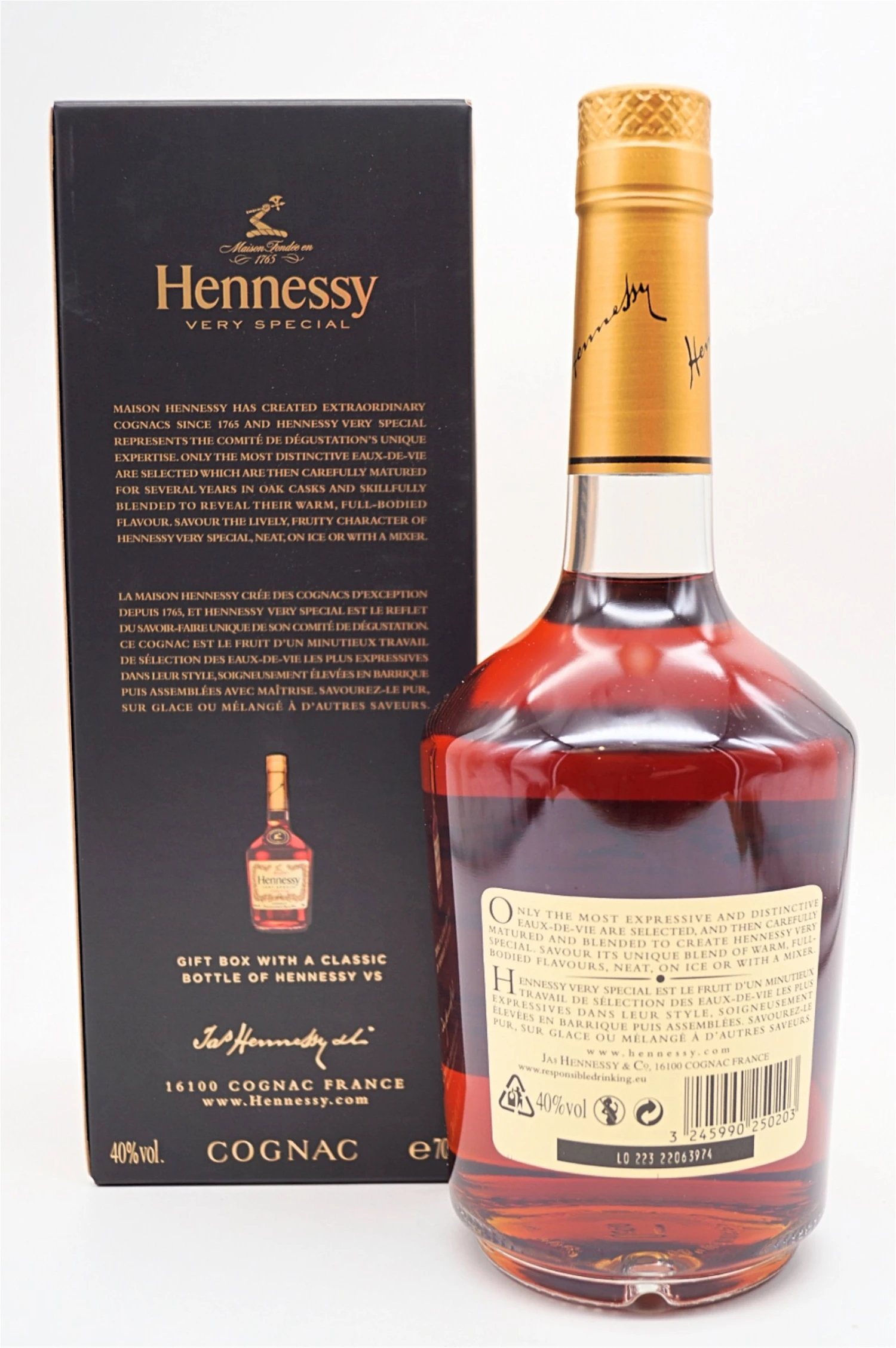 Hennessy - VS Very Special Cognac In Geschenkverpackung 2 Hennessy - VS Very Special Cognac In Geschenkverpackung – Bild 2