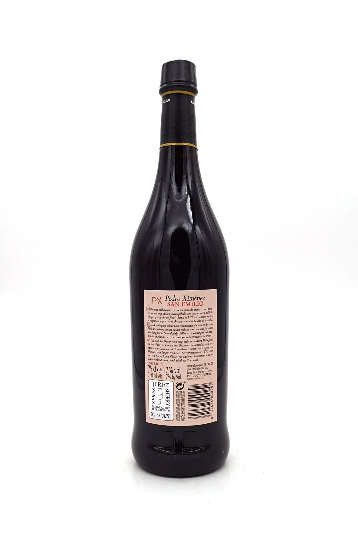 Lustau - Pedro Ximenez San Emilio 2 Lustau - Pedro Ximenez San Emilio – Bild 2
