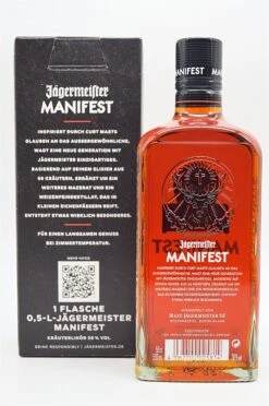 Jägermeister - Manifest Kräuterlikör -Der Schnapsstodl Verkäufe main h