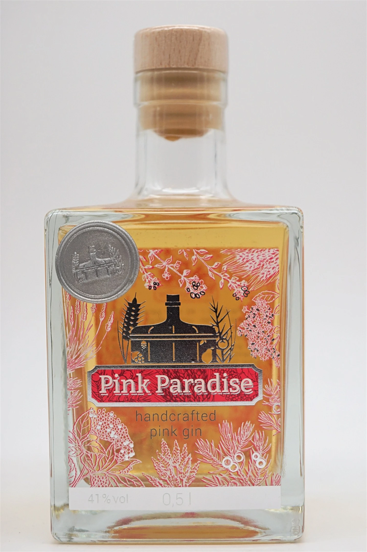 Die Brau- Und Brennwerkstatt - Pink Paradise Handcrafted Pink Gin 1 Die Brau- Und Brennwerkstatt - Pink Paradise Handcrafted Pink Gin